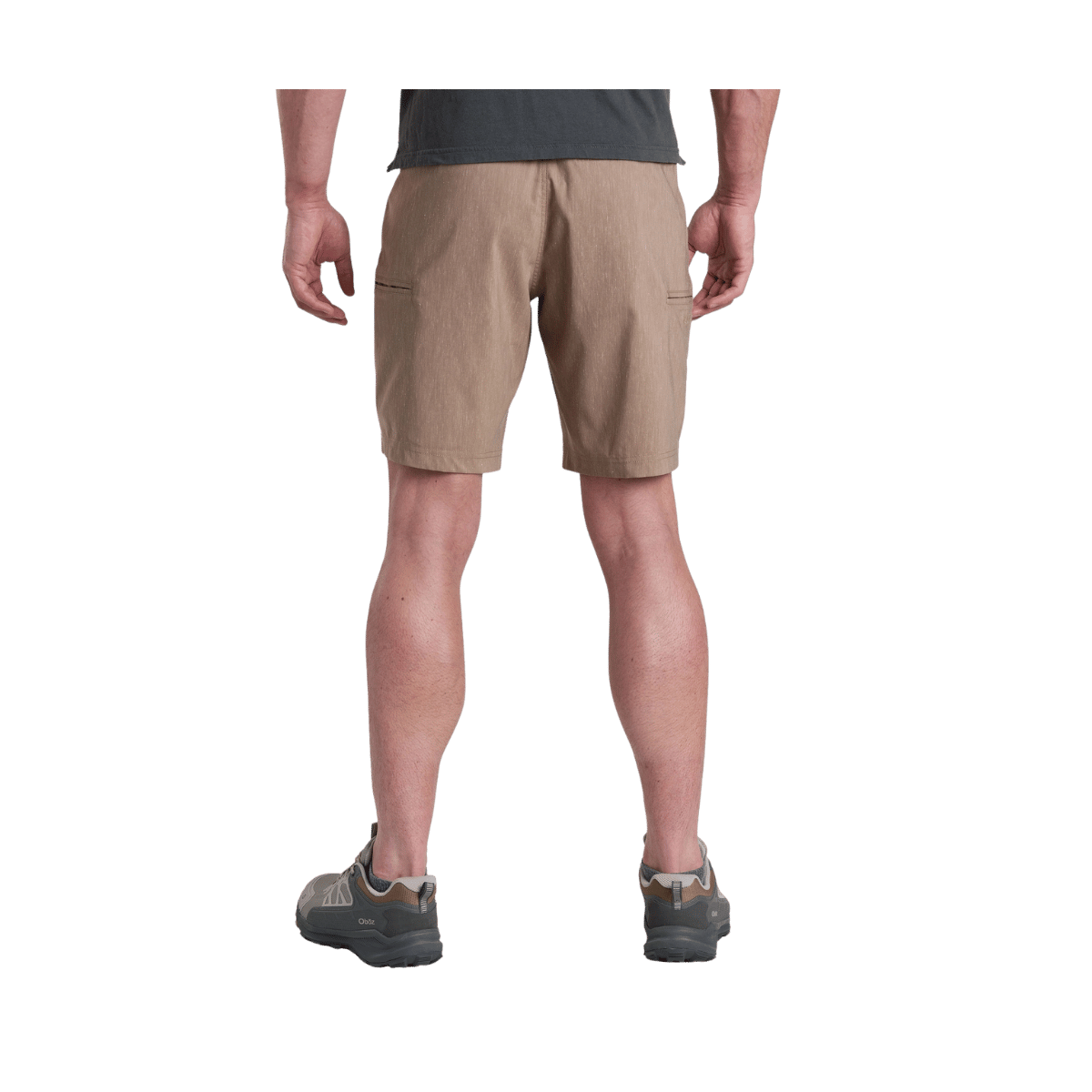 KUHL MEN'S GETAWAY SHORT 9" - KHAKI - BACK VIEW