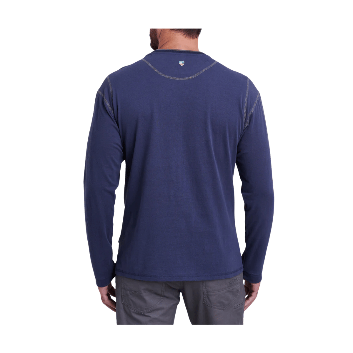 KUHL MEN'S KOMMANDO CREW - MUTINY BLUE - BACK VIEW