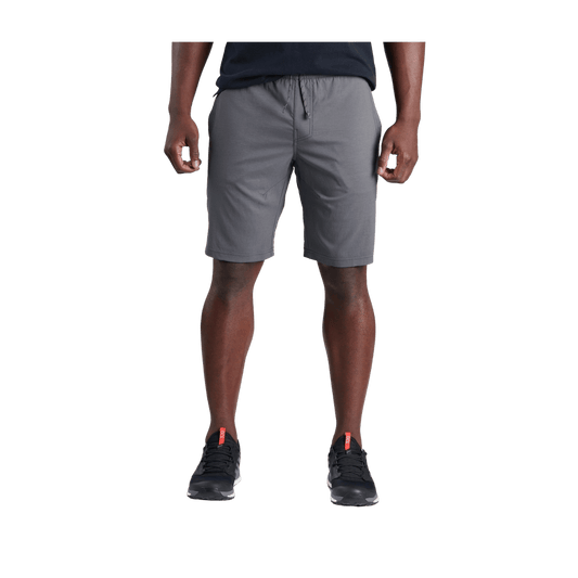 KUHL MEN'S KRUISER SHORT 10" - CARBON - FRONT VEW