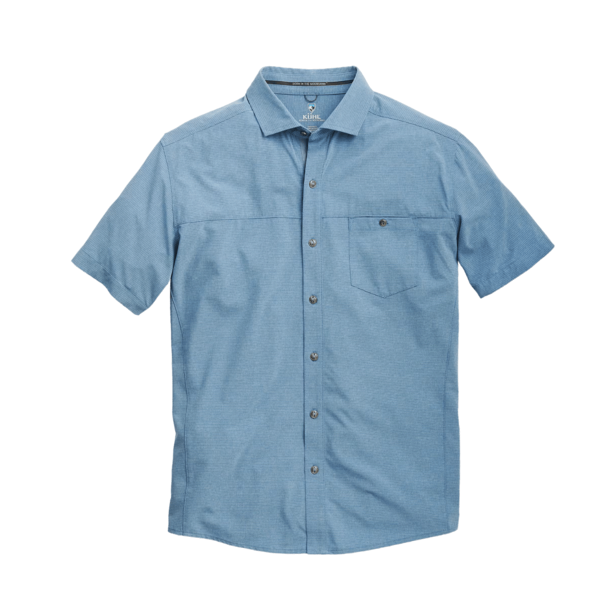 KUHL MEN'S OPTIMIZER SHORT SLEEVE SHIRT - MARIN BLUE