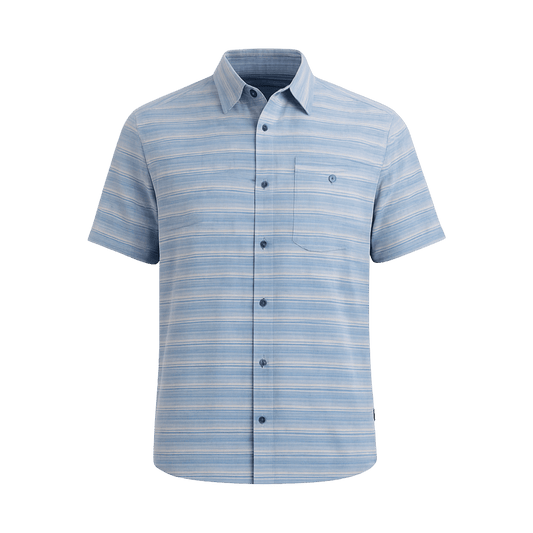 KUHL MEN'S PERSUADR SHORT SLEEVE SHIRT - BRISK BLUE