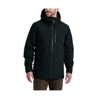 KUHL MEN'S STRETCH VOYAGR INSULATED JACKET - BLACKOUT - FRONT VIEW