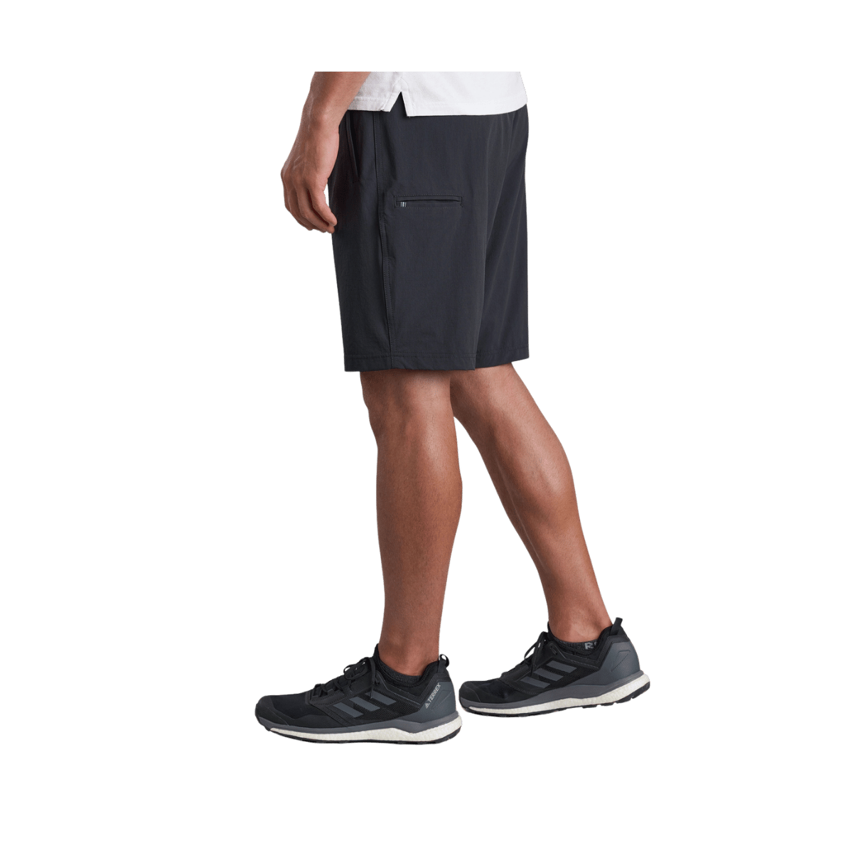 KUHL MEN'S SUPPRESSOR SHORT 8" - BLACK - SIDE VIEW