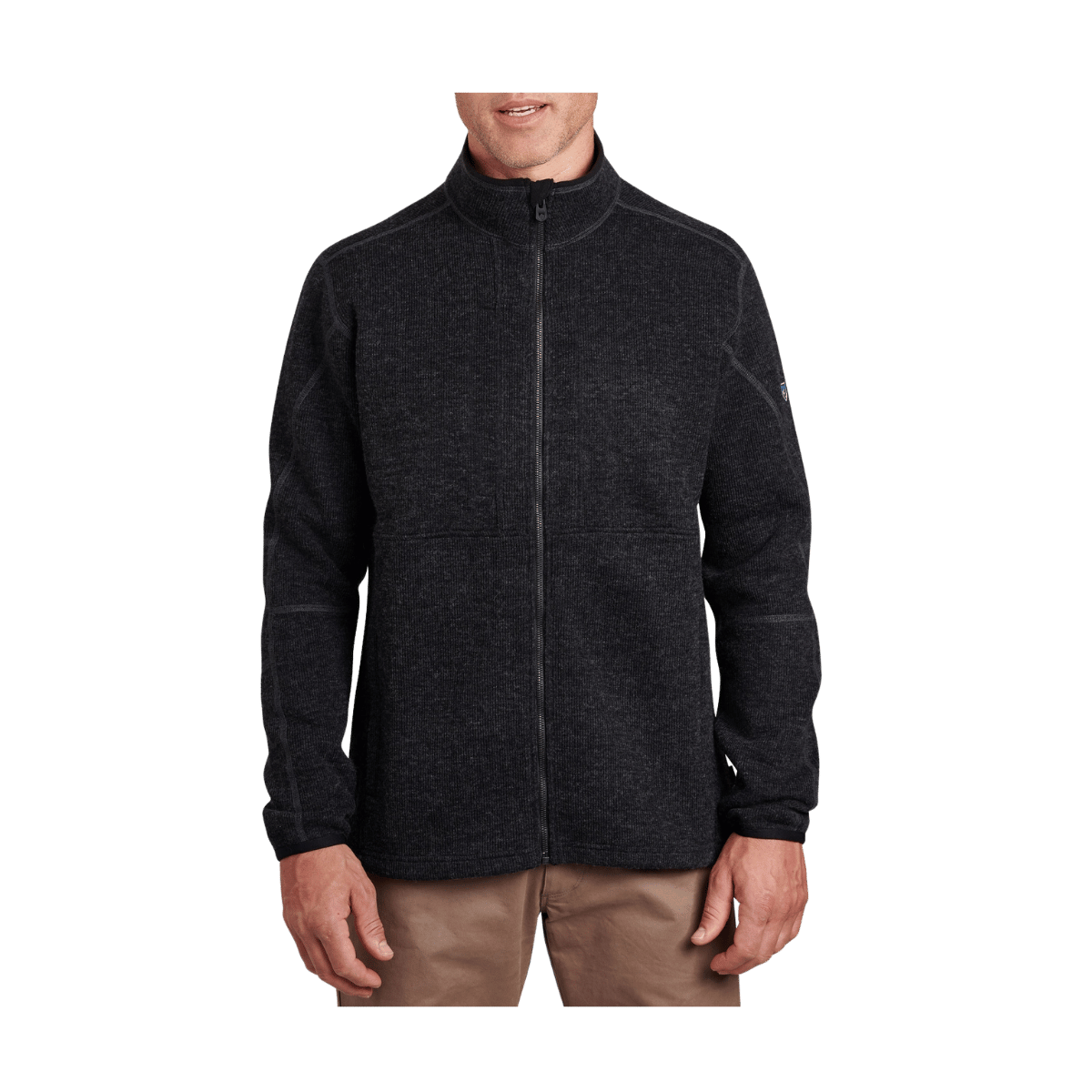 KUHL MEN'S THOR FULL ZIP FLEECE - GOTHAM - FRONT VIEW