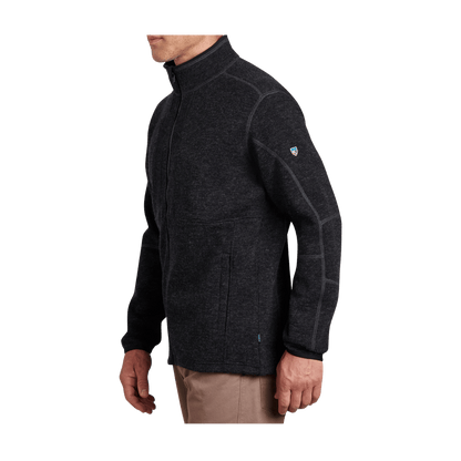 KUHL MEN'S THOR FULL ZIP FLEECE - GOTHAM - SIDE VIEW
