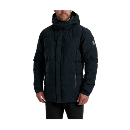 KUHL MEN'S WYLDEFIRE INSULATED PARKA - RAVEN - FRONT VIEW