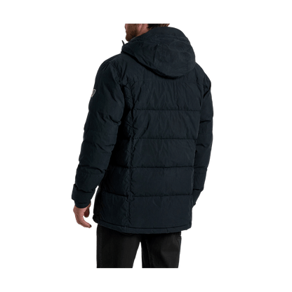 KUHL MEN'S WYLDEFIRE INSULATED PARKA - RAVEN - BACK VIEW