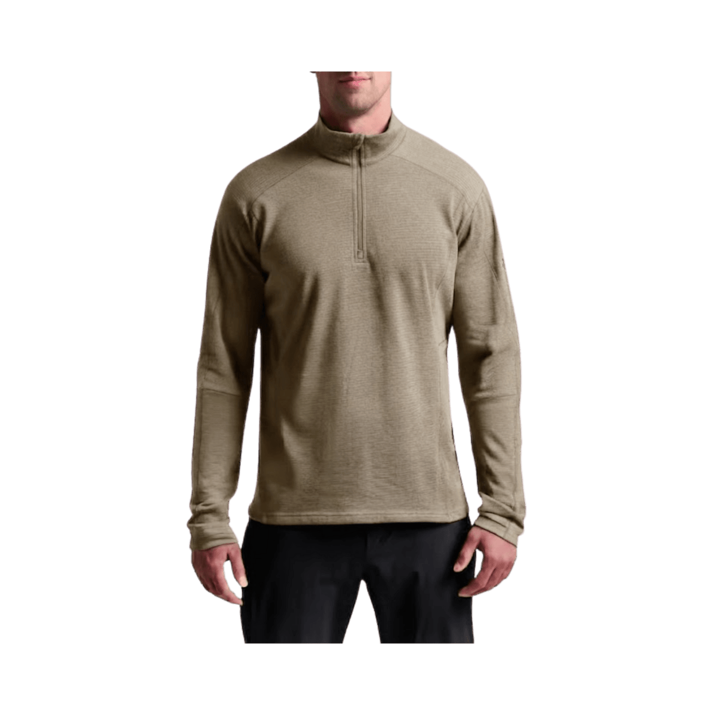 KUHL REACTIV LITE GRID 1/4 ZIP DESERT KHAKI