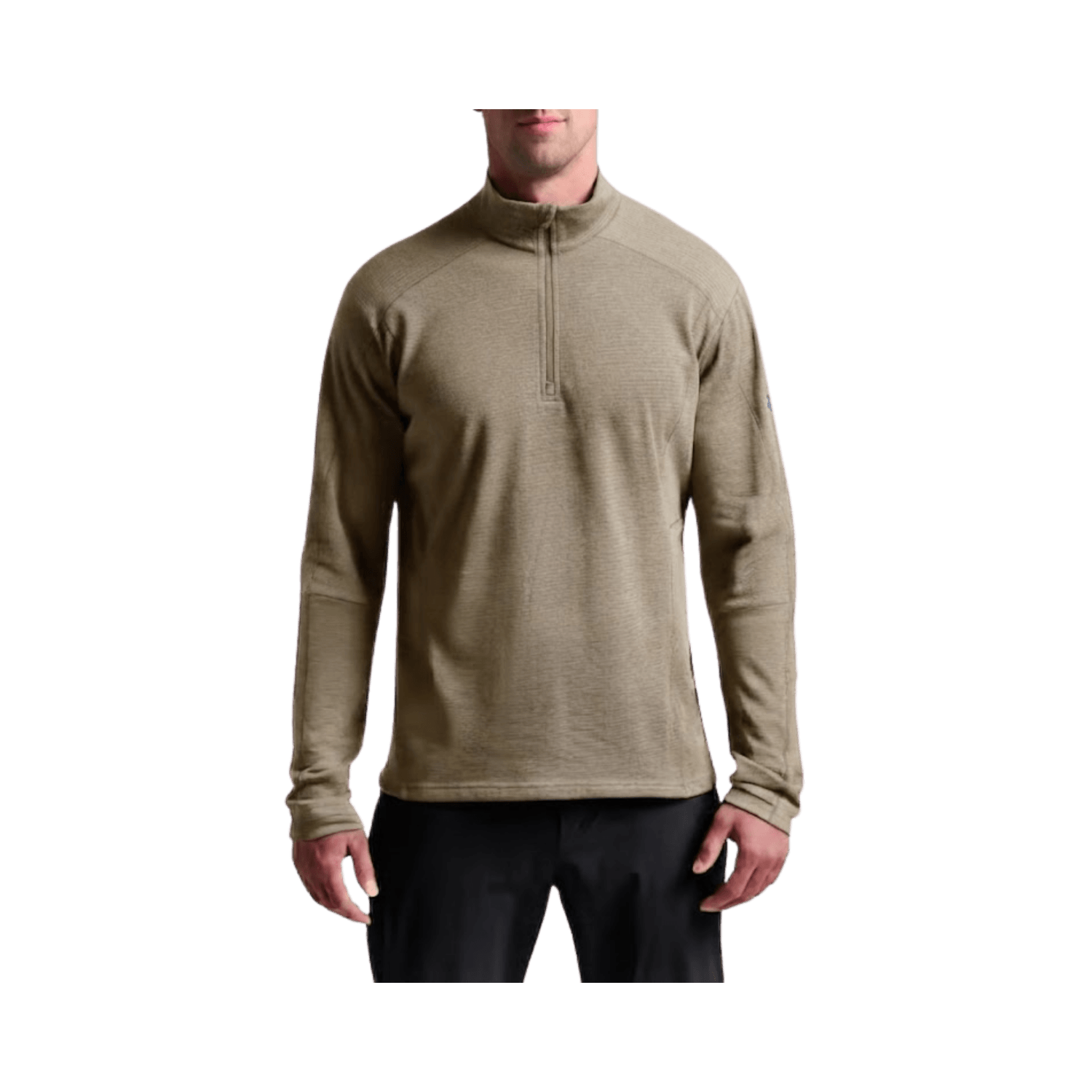 KUHL REACTIV LITE GRID 1/4 ZIP DESERT KHAKI
