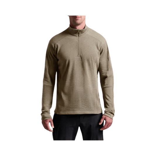 KUHL REACTIV LITE GRID 1/4 ZIP DESERT KHAKI