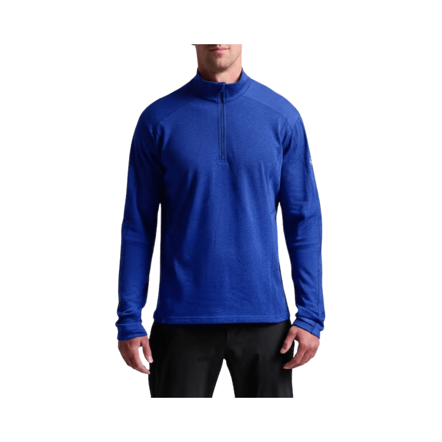 KUHL REACTIV LITE GRID 1/4 ZIP MUTINY BLUE