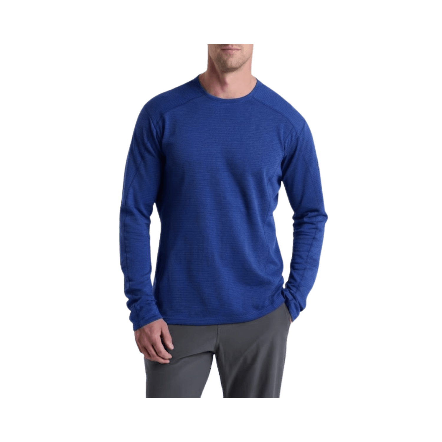 KUHL REACTIV LITE GRID CREW UTINY BLUE