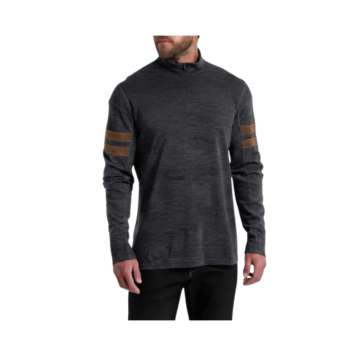 KUHL TEAM MERINO 1/4 ZIP KOAL