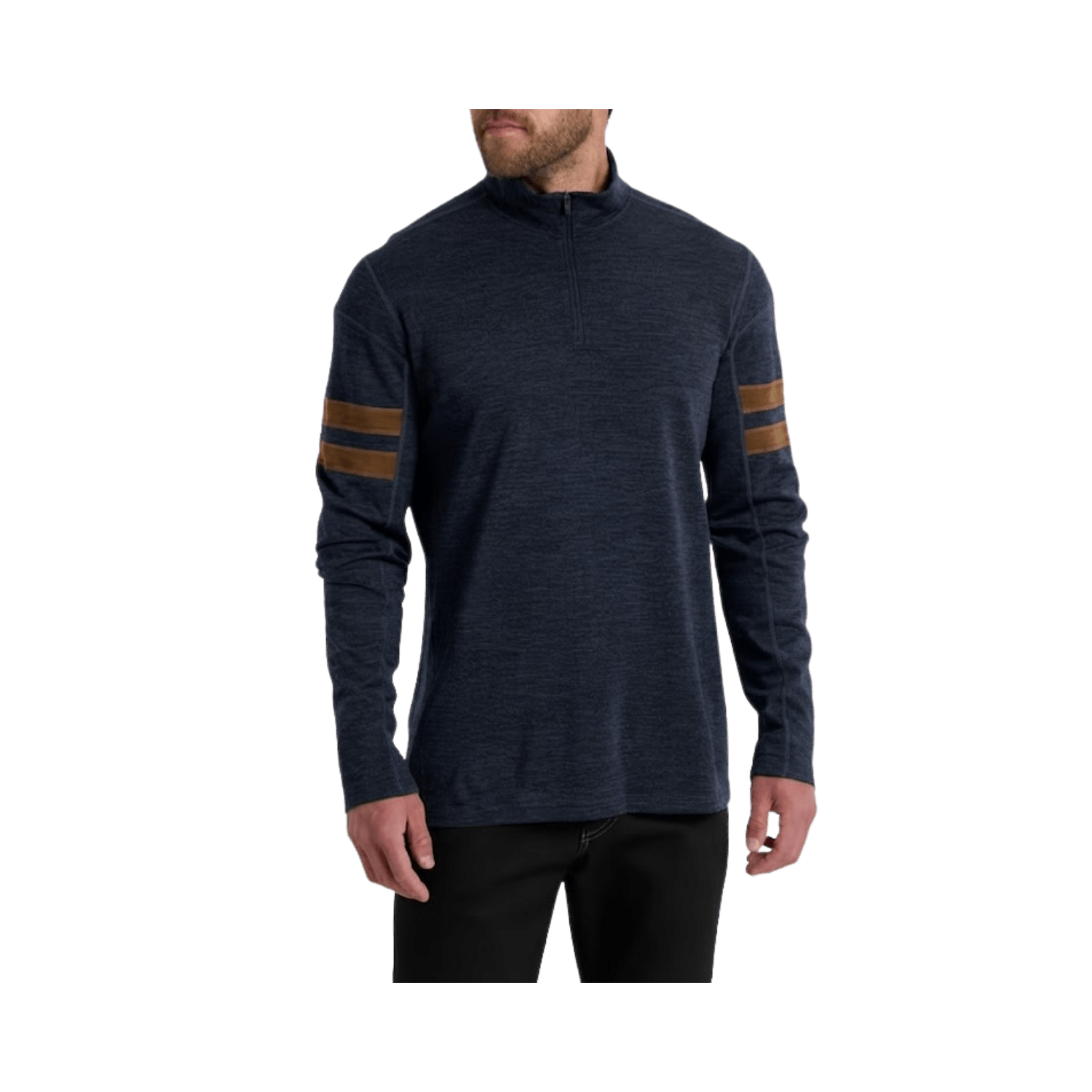 KUHL TEAM MERINO 1/4 ZIP MIDNIGHT