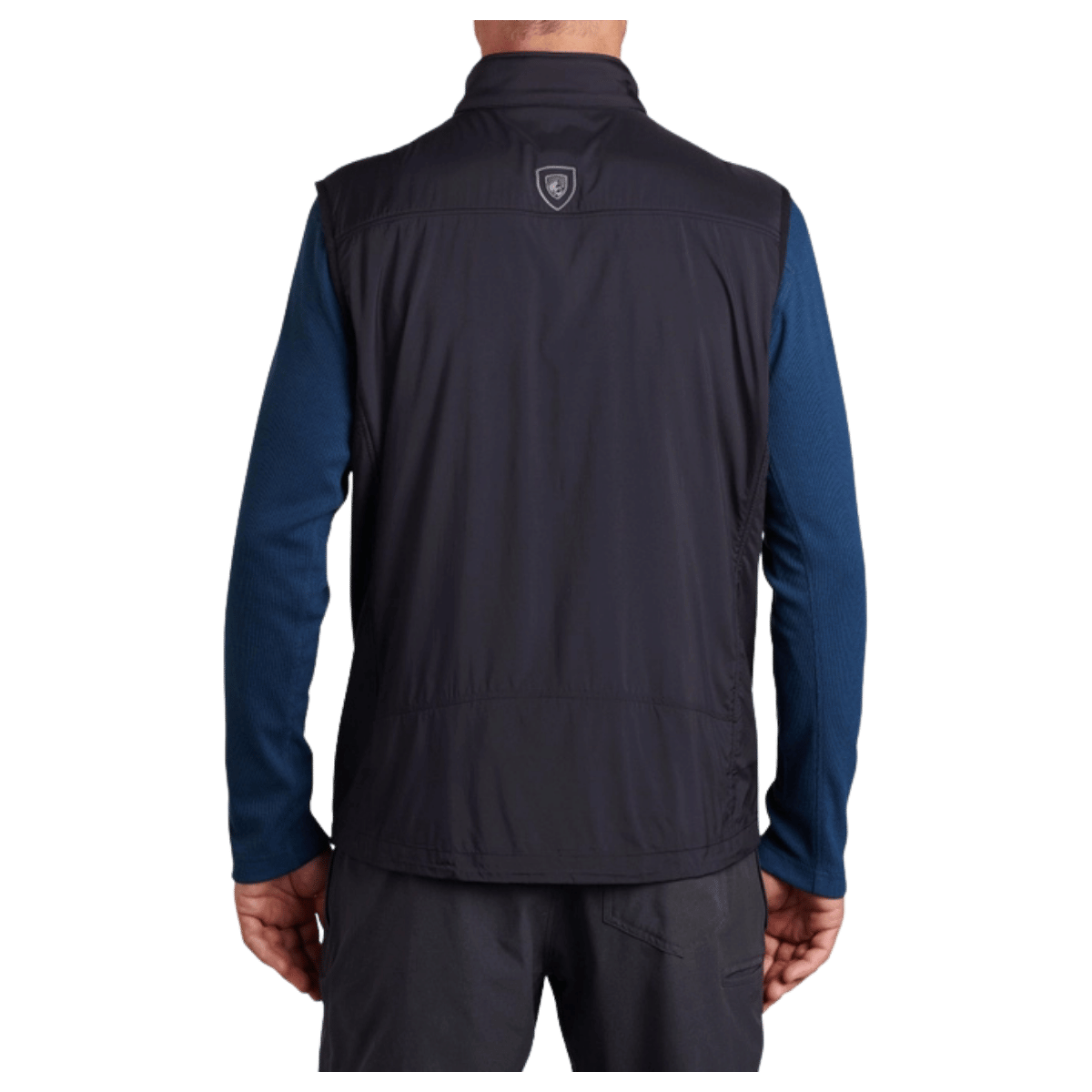KUHL MEN'S THE ONE VEST AEROKNIT™ INSULATION - RAVEN - BACK VIEW
