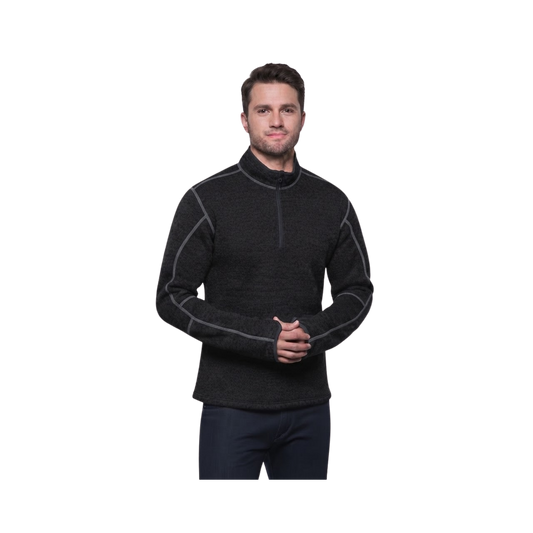 KUHL THOR 1/4 ZIP ONYX