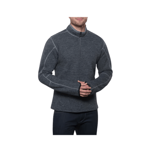 KUHL THOR 1/4 ZIP SWEATER GRAPHITE