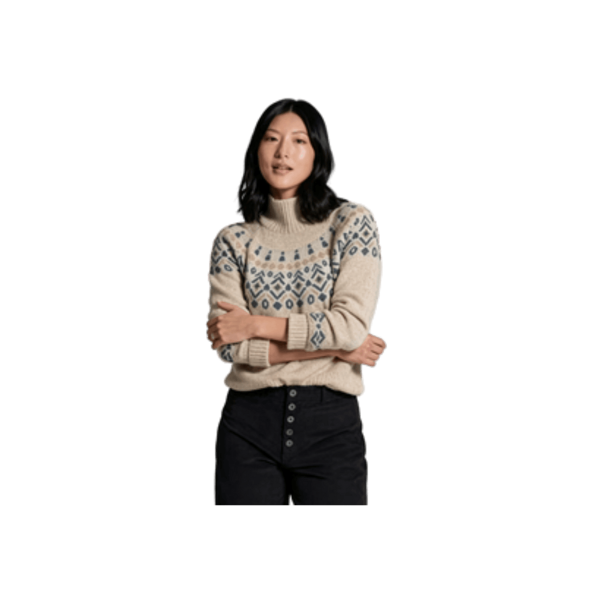 KUHL W ALPINA SWEATER MATURAL