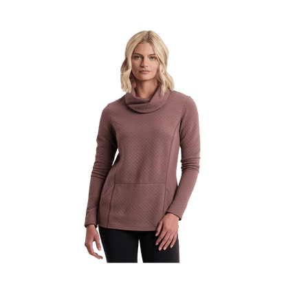KUHL WOMEN'S ATHENA PULLOVER - ALPENROSE - FRONT VIEW