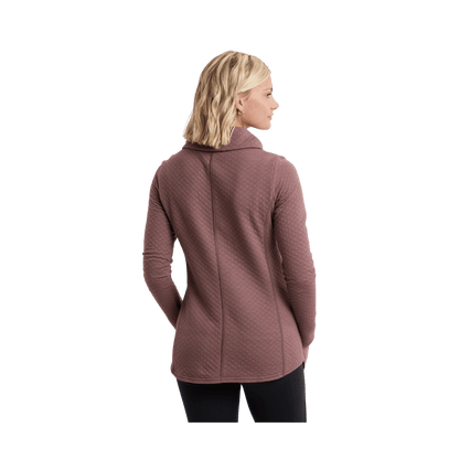 KUHL WOMEN'S ATHENA PULLOVER - ALPENROSE - BACK VIEW