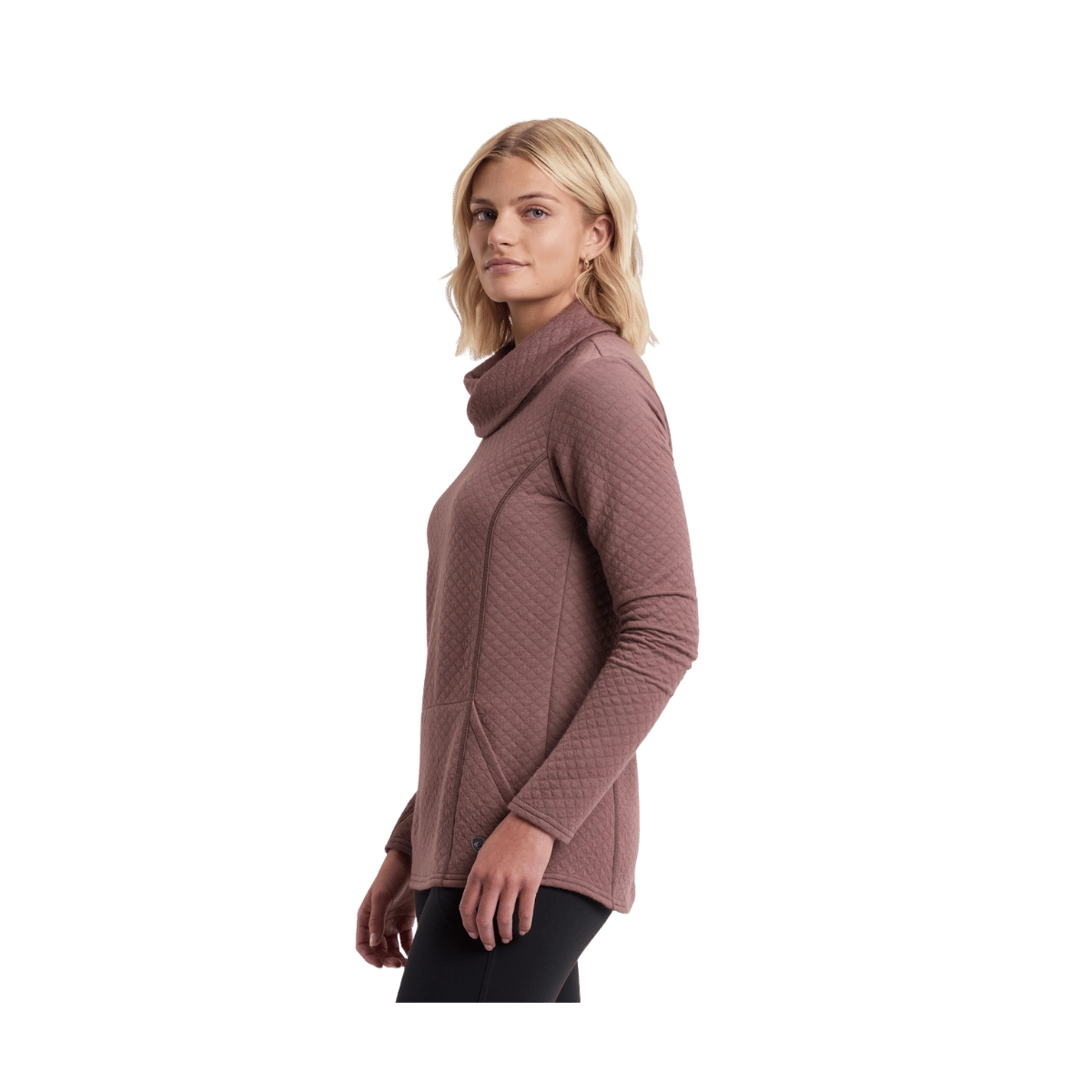 KUHL WOMEN'S ATHENA PULLOVER - ALPENROSE - SIDE VIEW