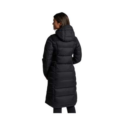 KUHL WOMEN'S CROSSFIRE DOWN PARKA - BLACKOUT - BACK VIEW