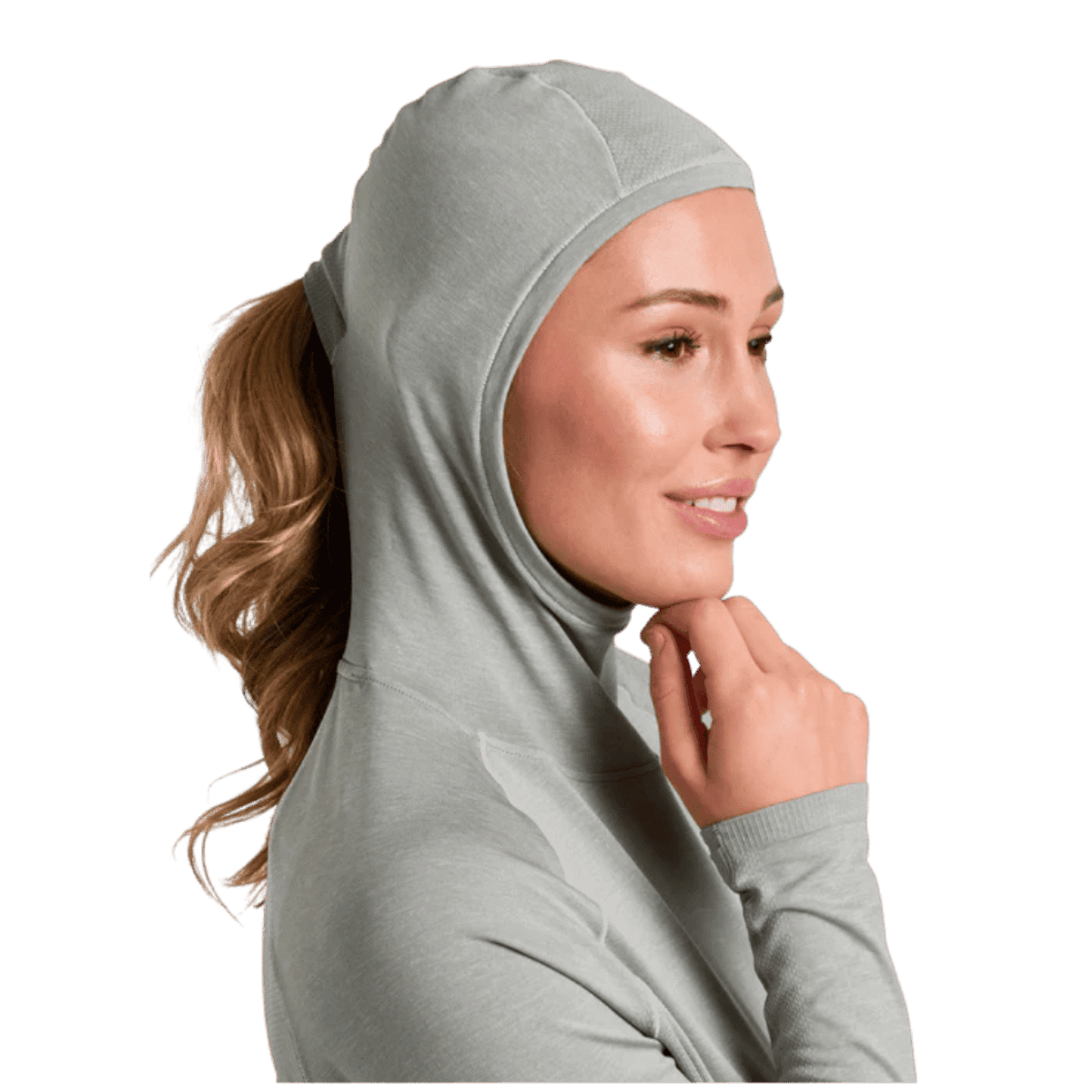 KUHL WOMEN'S ECLIPSER HOODY 4-WAY STRETCH - MIST - FEATURING VIEW