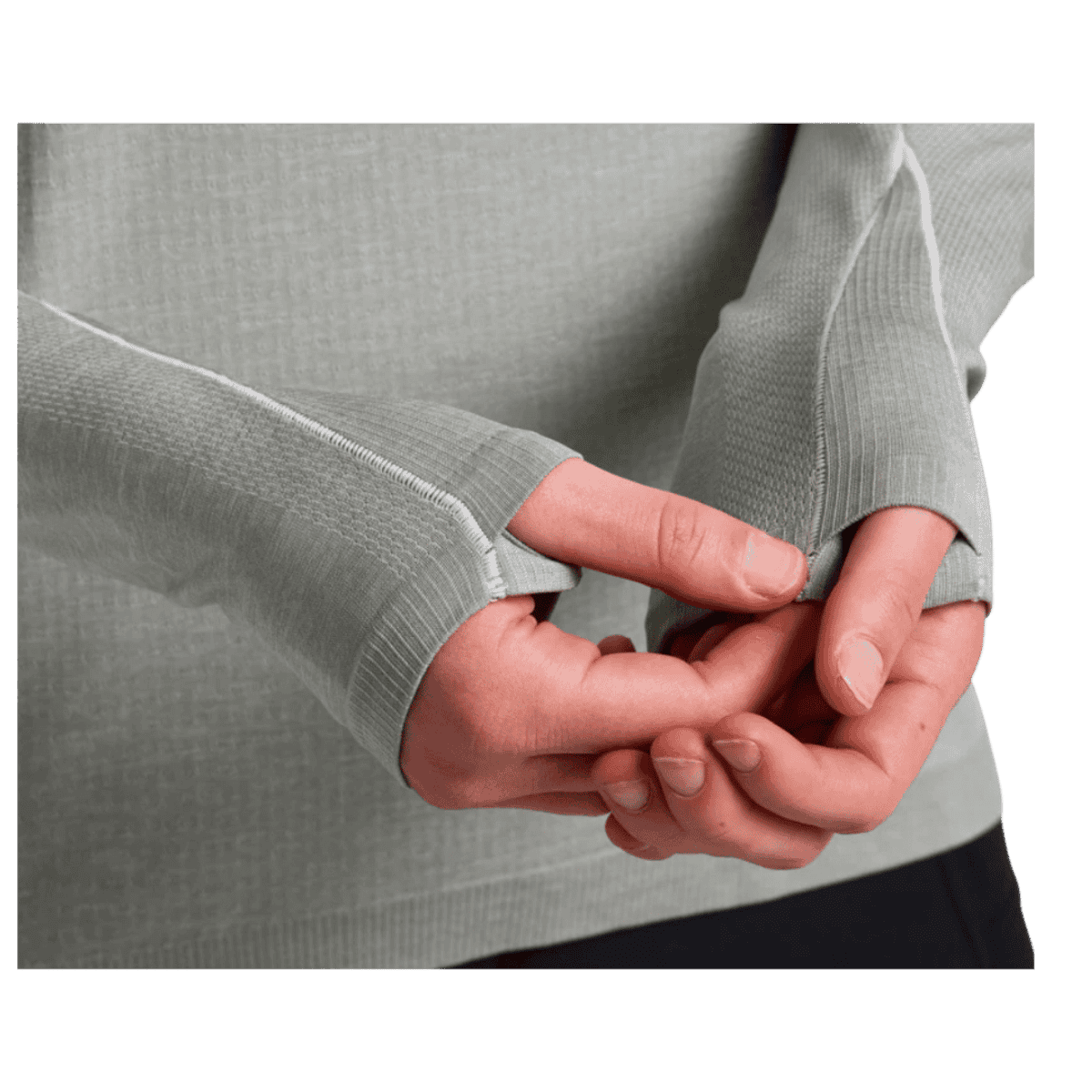 KUHL WOMEN'S ECLIPSER HOODY 4-WAY STRETCH - MIST - WRIST VIEW