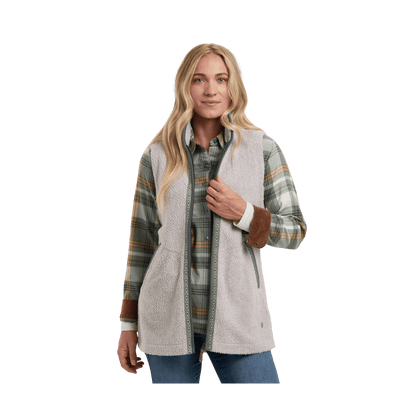 KUHL WOMEN'S HYGGE VEST - NATURAL - FRONT VIEW
