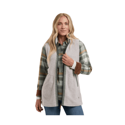 KUHL WOMEN'S HYGGE VEST - NATURAL - FRONT VIEW