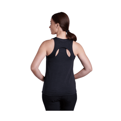 KUHL WOMEN'S INSPIRA TANK - BLACK - BACK VIEW