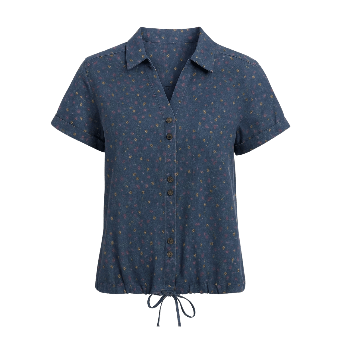 KUHL WOMEN'S LILIANA SHORT SLEEVE SHIRT - INDIGO ORCHID