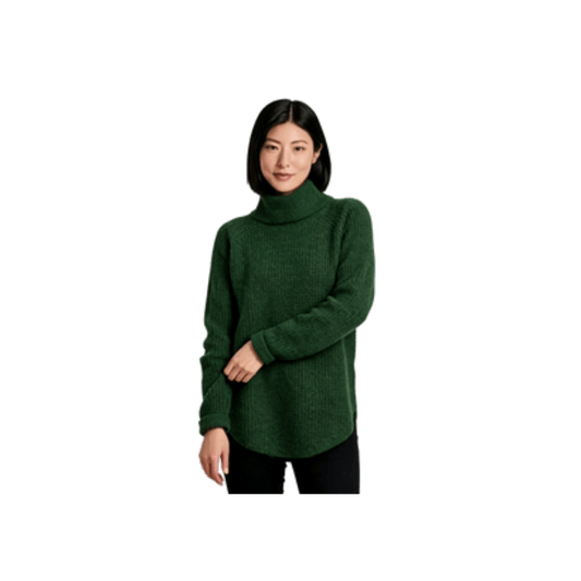KUHL WOMEN'S SIENNA SWEATER- RAIN FOREST
