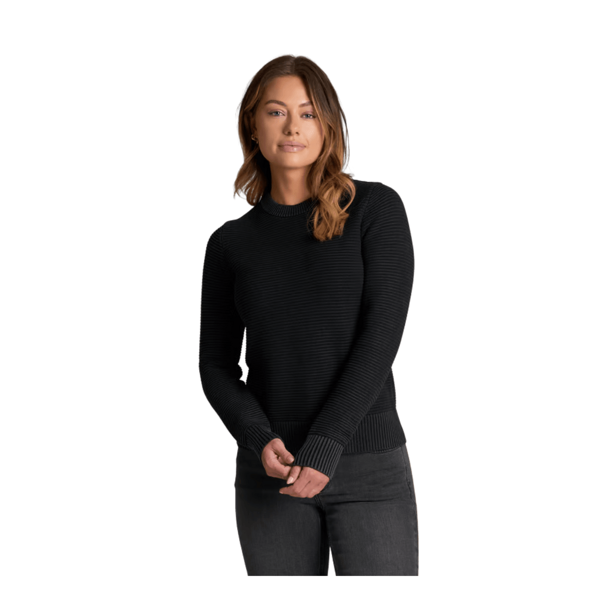 KUHL WOMEN'S SOFIE SWEATER- BLACK
