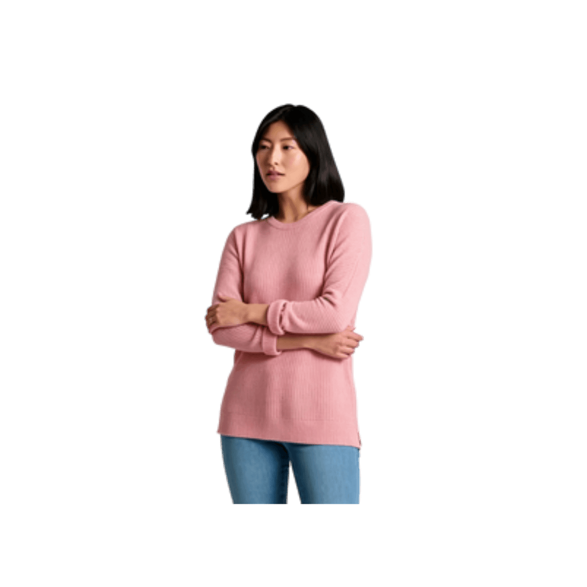KUHL WOMEN'S SOLACE CREW TUNIC SWEATER- ROSEMARY