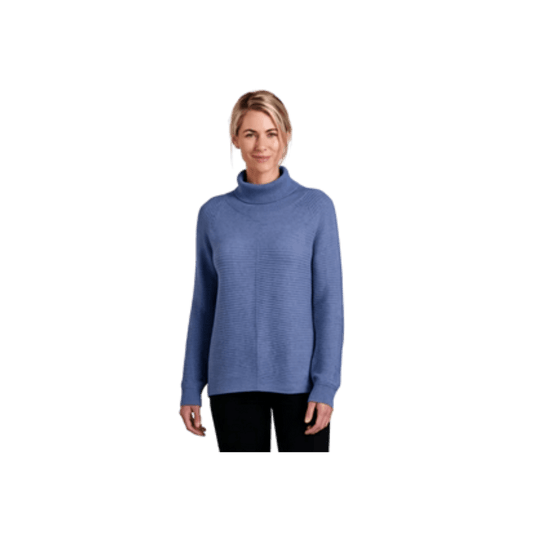 KUHL WOMAN'S SOLACE SWEATER- DEEP PERIWINKLE