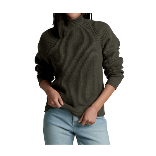 KUHL WOMEN'S STROVA ROLL NECK SWEATER- ROSEMARY