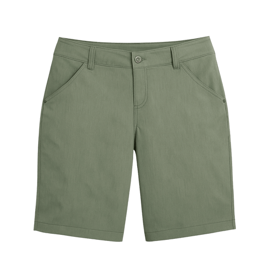 KUHL WOMEN'S TREKR SHORT 11" - OLIVE