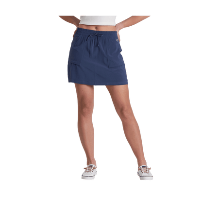 KUHL WOMEN'S VANTAGE SKORT - NOCTURNE - FRONT VIEW