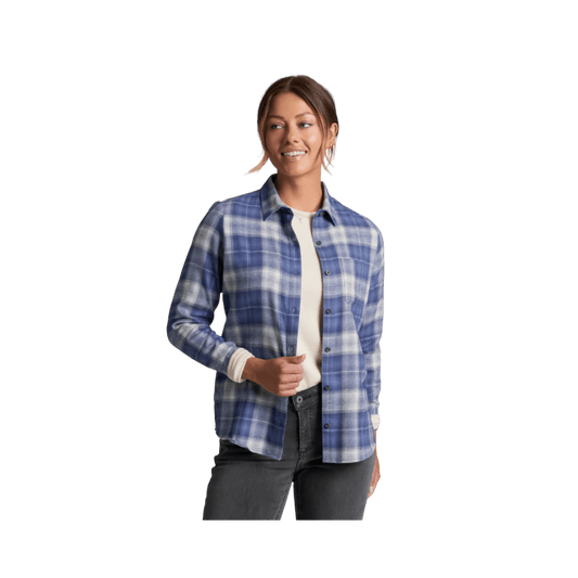 KUHL WOMEN'S WHISPER FLANNEL- RIVERSIDE