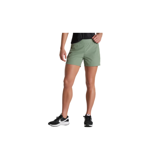 KUHL WOMENS FREEFLEX SHORT 4" SLATE GREEN