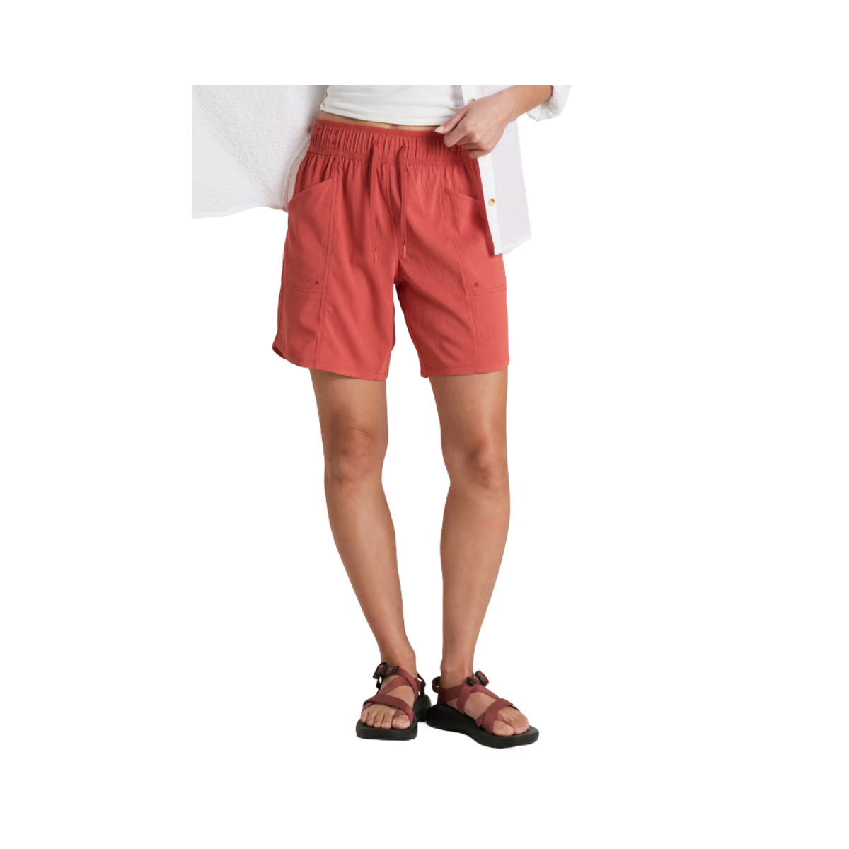 KUHL WOMENS KALYPSO SHORT 7" CRAB APPLE