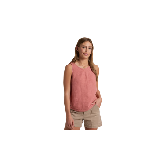 KUHL WOMENS KLOVER TANK CORAL ROSE