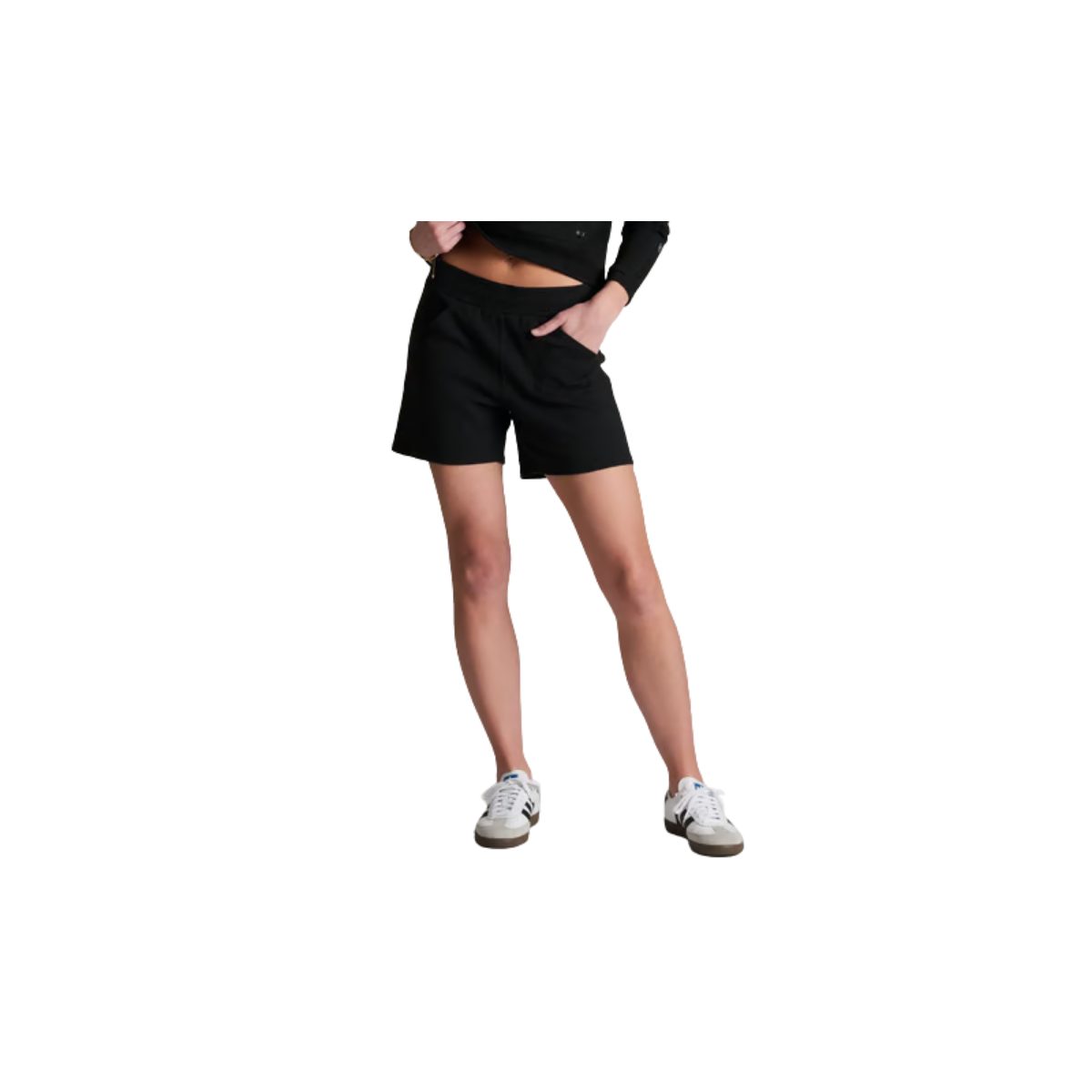 KUHL WOMENS LOLA SHORT 5" BLACK