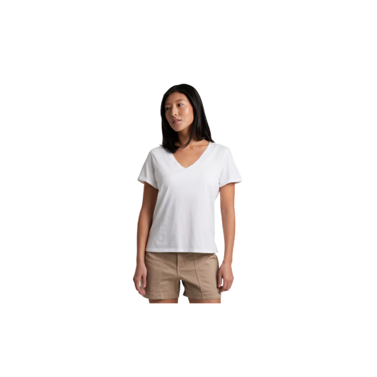 KUHL WOMENS VEGA TEE WHITE