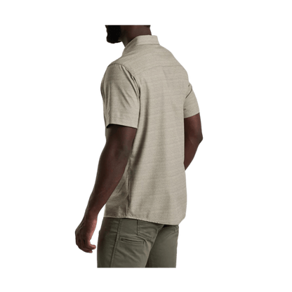 KUHL BREEZE SHORT SLEEVE SHIRT - SAND - SIDE VIEW