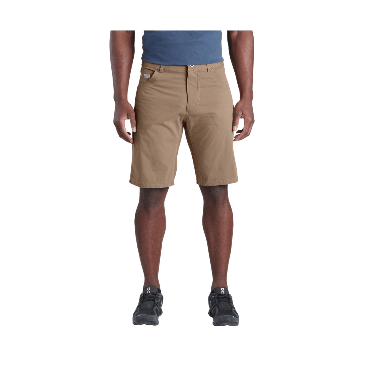 KUHL MEN'S FREE RADIKL SHORT 10" - DARK KHAKI  - FRONT VIEW