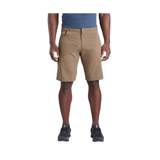 KUHL MEN'S FREE RADIKL SHORT 10" - DARK KHAKI  - FRONT VIEW