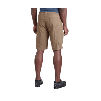 KUHL MEN'S FREE RADIKL SHORT 10" - DARK KHAKI - BACK VIEW