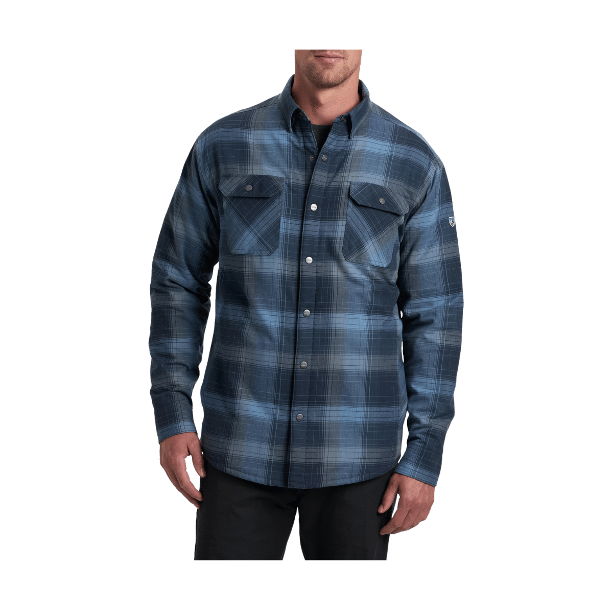 KUHL MEN'S JOYRYDR SHIRT JACKET – BLUE CREEK - FRONT VIEW